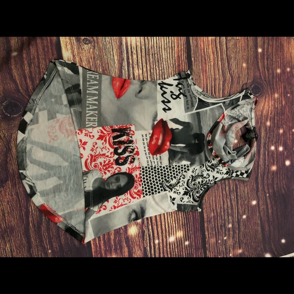 Open back shirt - Picture 2 of 4